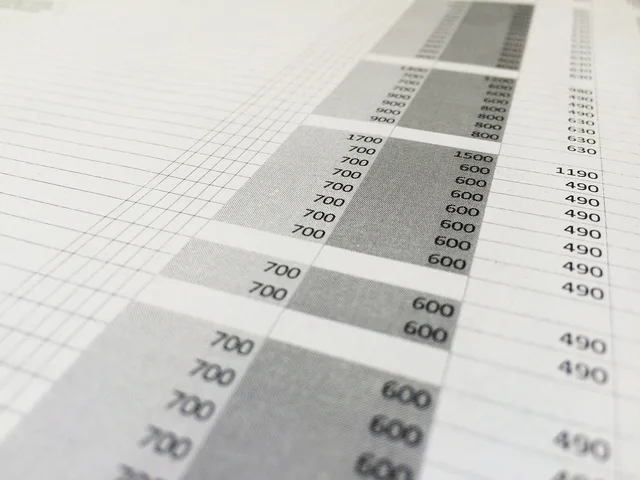 spreadsheet, number, numbers, excel, price list, row, column, spreadsheet, spreadsheet, spreadsheet, spreadsheet, spreadsheet, price list. How to compare media buying agency proposals: a UK buyer's guide