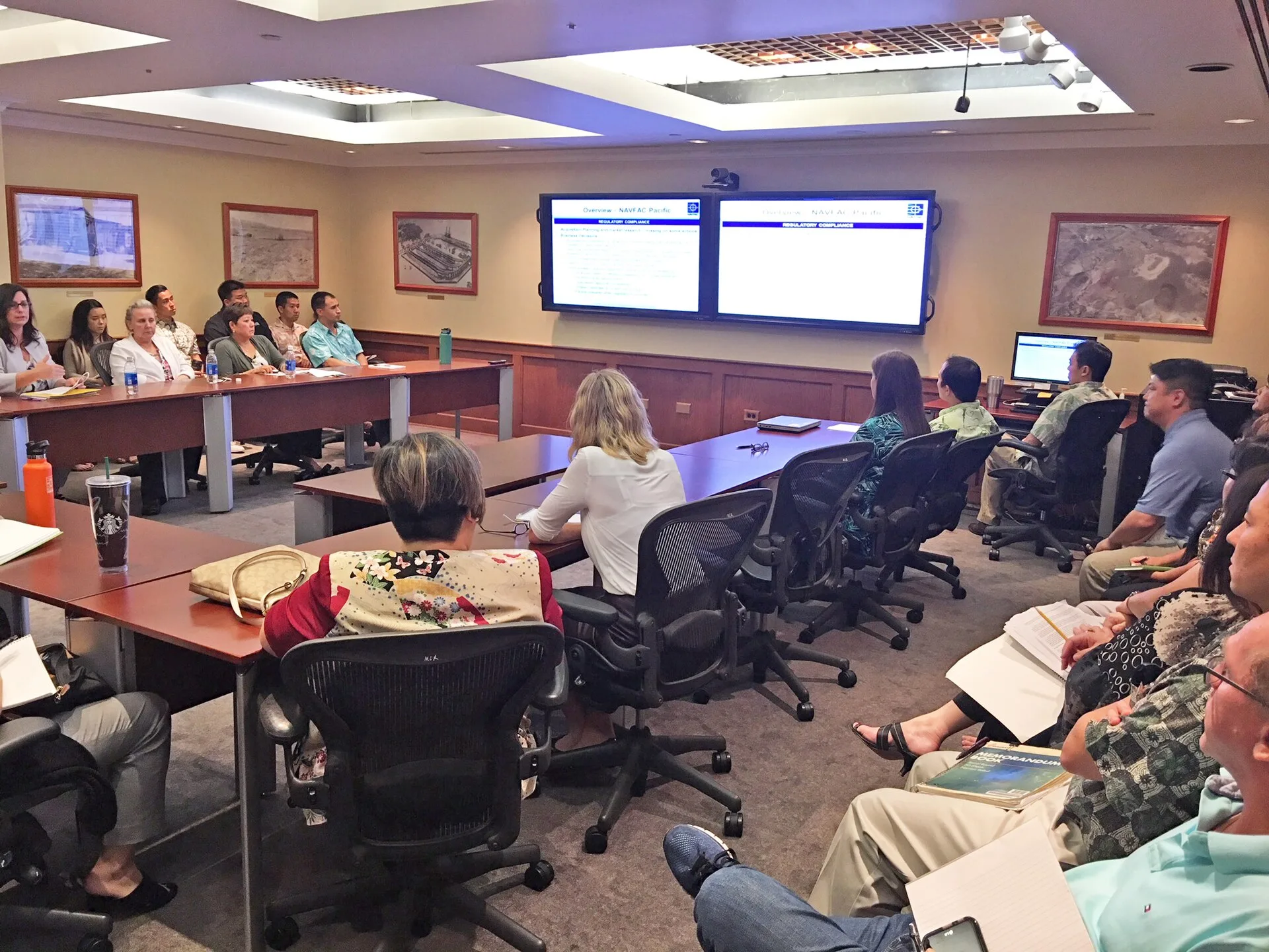 The NAVFAC Procurement Management Assessment Program (PMAP) team visited NAVFAC Pacific from March 12-15, 2018 to conduct an oversight review. The purpose of this visit was to assess Acquisition contracting files, business practices, and compliance with statutory and regulatory requirements. The ass
