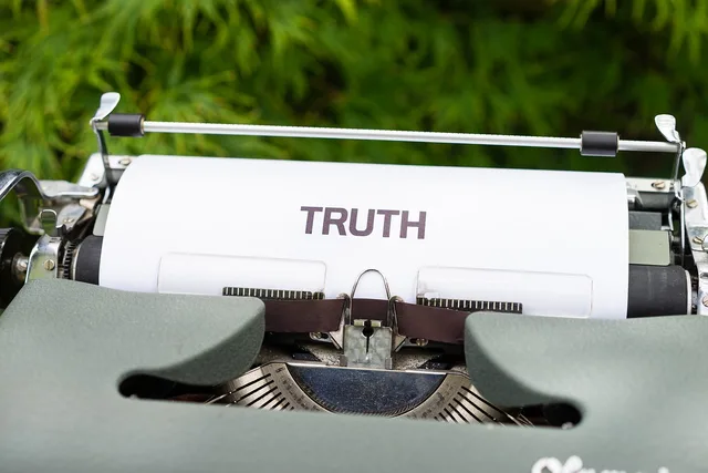 typewriter, truth, conspiracy, secret, book, learn, text, newspaper, media, word, english, mockup, truth, truth, truth, truth, truth, conspiracy. Researching rival media agencies without turning their claims into facts