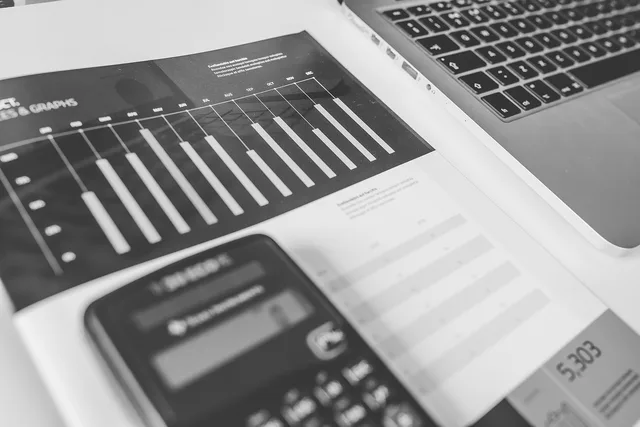 calculator, numbers, accounting, charts, graphs, finance, macbook, laptop, computer, technology, gray computer, gray technology, gray laptop, gray finance, gray numbers, gray accounting, accounting, accounting, accounting, accounting, accounting, finance. Media buying agencies measurement mistakes to check first